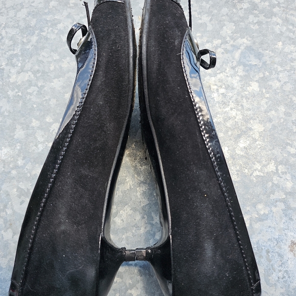 Chanel Black Kitten Heel Vintage Shoes Size 39 - Picture 10 of 10